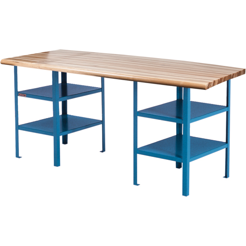 &eacute;tabli sur pi&eacute;destal extra robuste, Cap 2500 lb, 120" la x 30" p, 34" h Mukwa Safety Services
