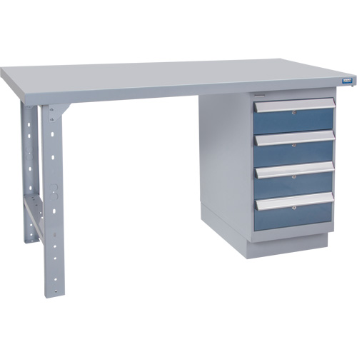 Workbench, 60" W x 36" D x 34" H, 2500 lbs. Capacity Mukwa Safety Services