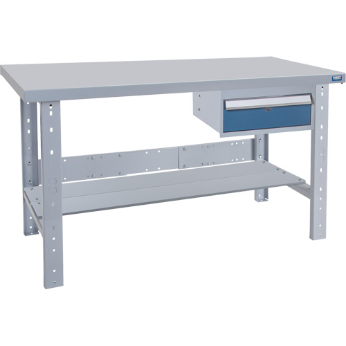 Pre-Designed Workbench, 72" W x 36" D x 34" H, 2500 lbs. Capacity Mukwa Safety Services