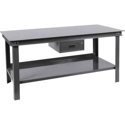 Heavy-Duty Workbench, 72" W x 36" D x 34" H, 14000 lbs. Capacity Mukwa Safety Services