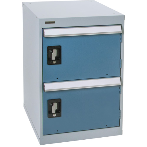 Two-Door Pedestal Workbench, 28" H x 18" W x 21" D Mukwa Safety Services