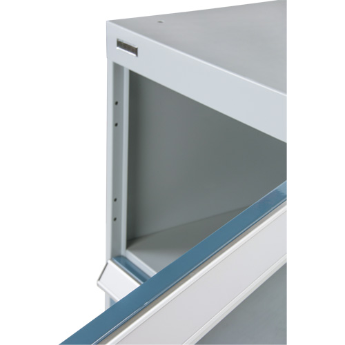 Two-Door Pedestal Workbench, 28" H x 18" W x 21" D Mukwa Safety Services