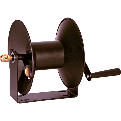 Manual Rewind Reel, Single Hose, 16-3/4" W x 10-1/2" D x 11-1/2" H Mukwa Safety Services