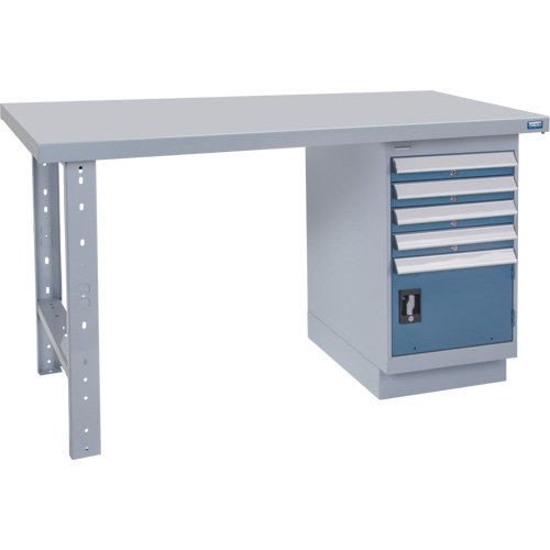 Workbench, 60" W x 36" D x 34" H, 2500 lbs. Capacity Mukwa Safety Services