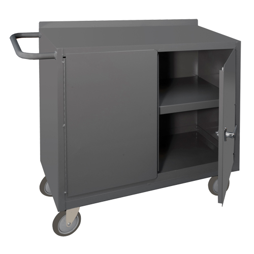 Armoire d'&eacute;tabli mobile, Acier Surface Mukwa Safety Services