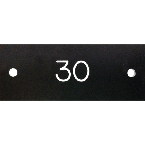 Locker Number Plates Mukwa Safety Services