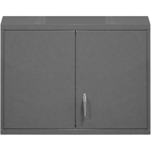 Armoire murale, 27" h x 29-7/8" la x 13-11/16" p, 2 tablettes, Acier, Gris Mukwa Safety Services