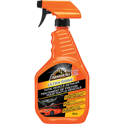 Ultra Shine Total Vehicle Detailer, 650 ml, Trigger Bottle Mukwa Safety Services