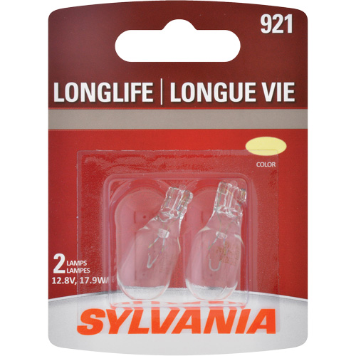 921 Mini-ampoule automobile &agrave; longue dur&eacute;e de vie, Incandescente, 17,9 W, Blanc cass&eacute; Mukwa Safety Services