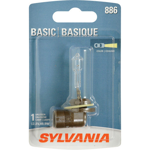 886 Phare antibrouillard de base, Halog&egrave;ne, 50 W, Blanc cass&eacute; Mukwa Safety Services