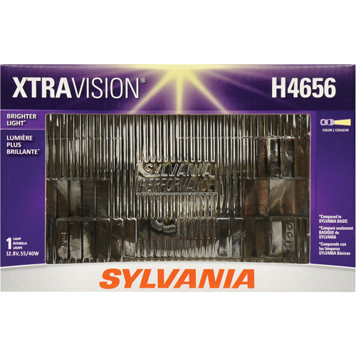 Phare automobile scell&eacute; XtraVision H4656, Halog&egrave;ne, 35 W/55 W, Blanc cass&eacute; Mukwa Safety Services