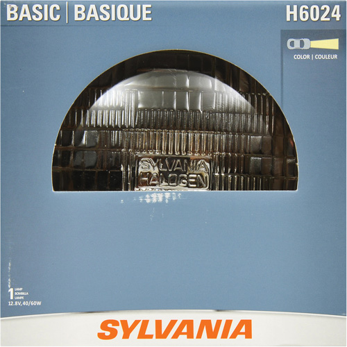 Phare automobile scell&eacute; de base H6024, 40 W, Blanc cass&eacute; Mukwa Safety Services