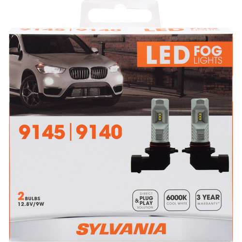 9145 Phare antibrouillard, DEL, 65 W, Blanc Mukwa Safety Services