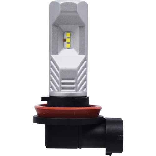 Ampoule pour feu avant H8, DEL, 12,8 W/9 W, Blanc Mukwa Safety Services