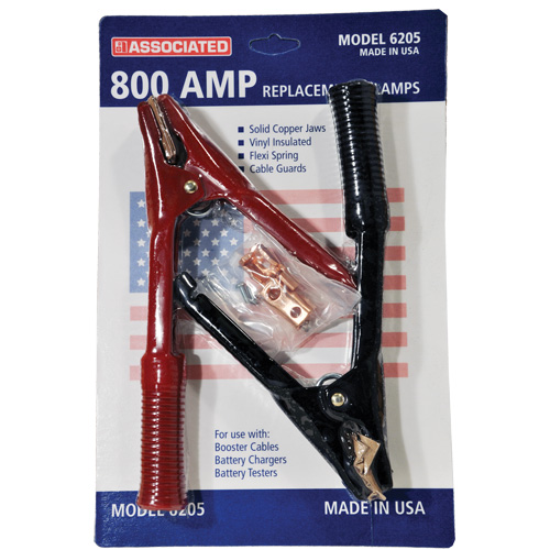 800 Amp Professional Heavy-Duty Booster Cable Clamps Mukwa Safety Services