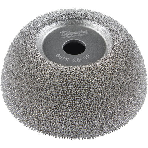 Meule &agrave; polir &agrave; contour &eacute;vas&eacute; 2-1/2" pour ponceuse pour pneus &agrave; basse vitesse M12 Fuel Mukwa Safety Services