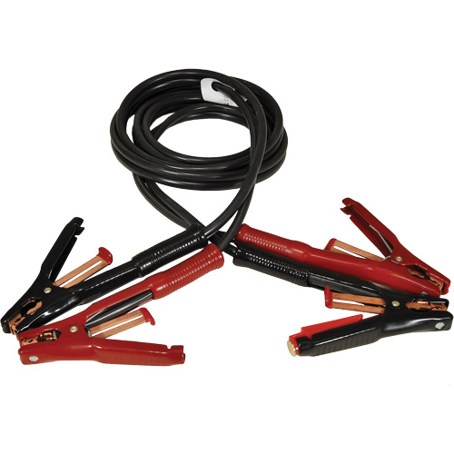 C&acirc;ble de survoltage super robuste avec tension Flexi-Spring, 5 AWG, 500 A, C&acirc;ble 12' Mukwa Safety Services