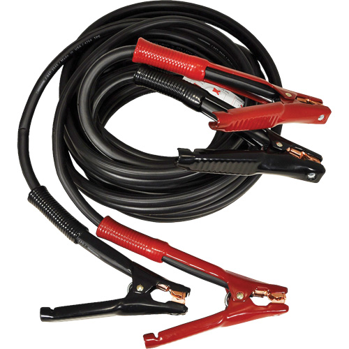 C&acirc;ble de survoltage super robuste avec tension Flexi-Spring, 1/0 AWG, 800 A, C&acirc;ble 25' Mukwa Safety Services