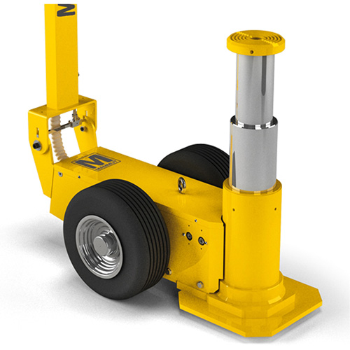 Cric Mammut &agrave; 2 &eacute;tapes, 88 tonnes, Air comprim&eacute;/hydraulique Mukwa Safety Services