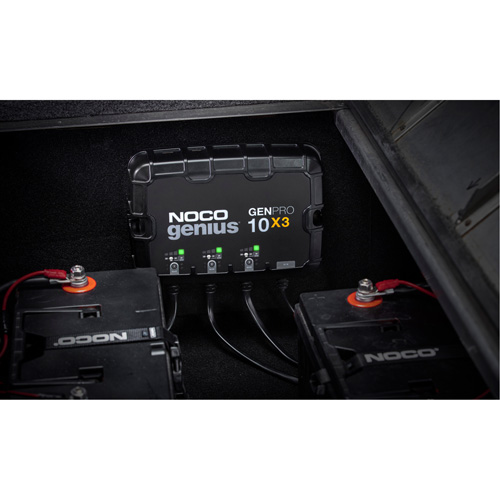Genius&reg; GenPro10X3 3-Bank, 30-Amp On-Board Battery Charger Mukwa Safety Services
