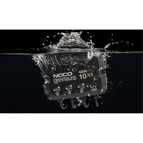 Genius&reg; GenPro10X3 3-Bank, 30-Amp On-Board Battery Charger Mukwa Safety Services