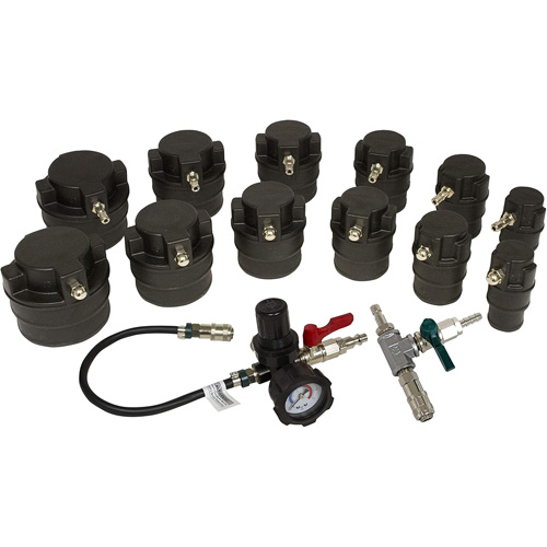 Trousse de test de syst&egrave;me d'air de turbocompresseur avec adaptateur pour fum&eacute;e Mukwa Safety Services