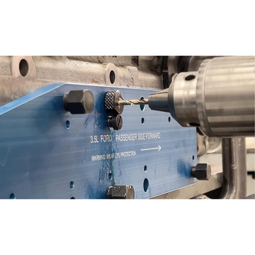 Manifold Drill Template for Ford 3.5L Ecoboost Mukwa Safety Services