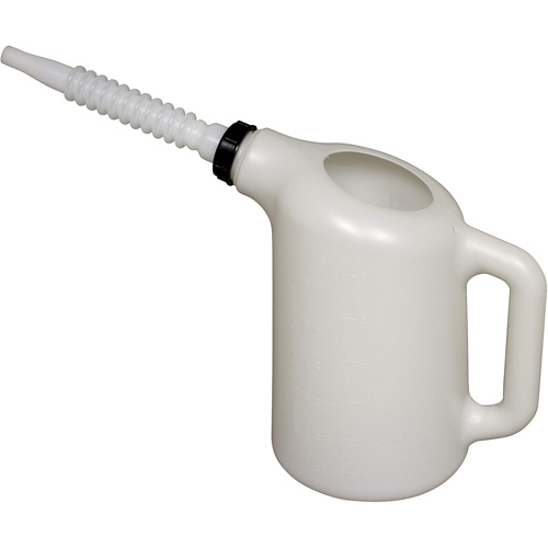 Distributeur dhuile avec bec blanc, Plastique, Capacit&eacute; de 6 pintes Mukwa Safety Services