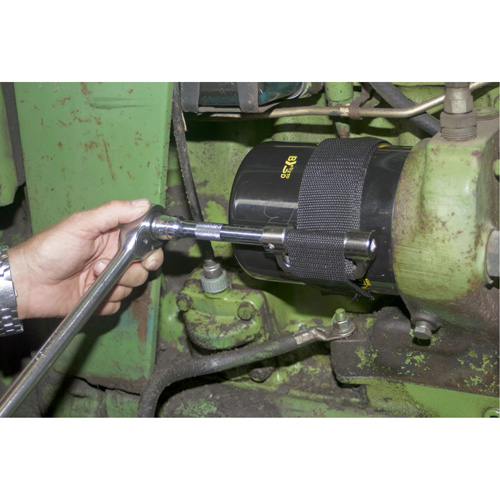 Heavy-Duty Strap Filter Wrench, 6-1/2" Filter Capacity Mukwa Safety Services