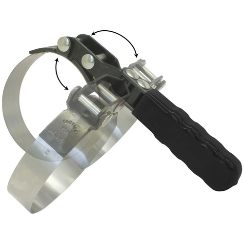 Small Swivel Grip Oil Filter Wrench, 2-7/8" - 3-1/4" Filter Capacity Mukwa Safety Services