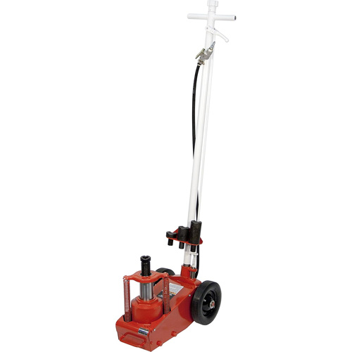 Axle Jack, 22 Ton(s) Capacity, 9" Lowered, 22" Raised, Air Hydraulic Mukwa Safety Services