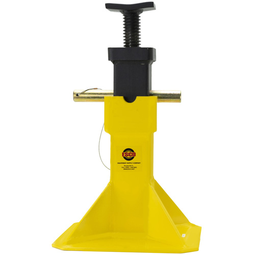 Crics avec sellette du dessus r&eacute;glable &agrave; vis, Tige verrouillable, 15-1/2" - 20-1/2" h Mukwa Safety Services