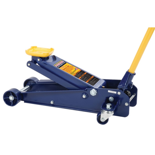 Service Jack, 2 Ton(s) Capacity, 4-1/2" Lowered, 20-1/4" Raised, Manual Hydraulic Mukwa Safety Services