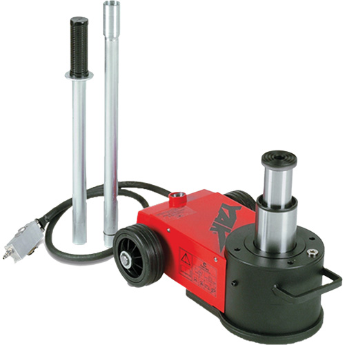 2-Stage Portable Jack, 22 Ton(s)/44 Ton(s), Air Hydraulic Mukwa Safety Services