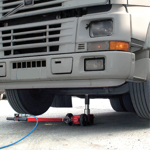 2-Stage Jack, 33 Ton(s)/66 Ton(s), Air Hydraulic Mukwa Safety Services