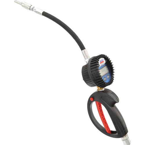D&eacute;bitm&egrave;tre &eacute;lectronique de lubrifiant avec rallonge flexible &agrave; 90° Mukwa Safety Services