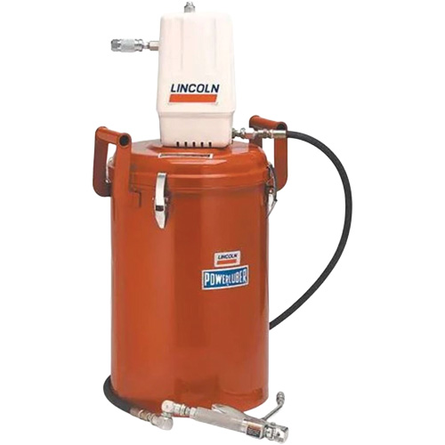 High Pressure Portable Grease Pump, 45 oz./Stroke Mukwa Safety Services