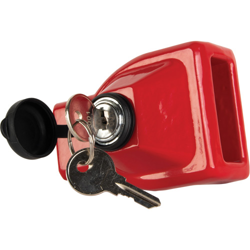 Verrou manuel pour frein pneumatique en aluminium Glad, cl&eacute; identique Mukwa Safety Services