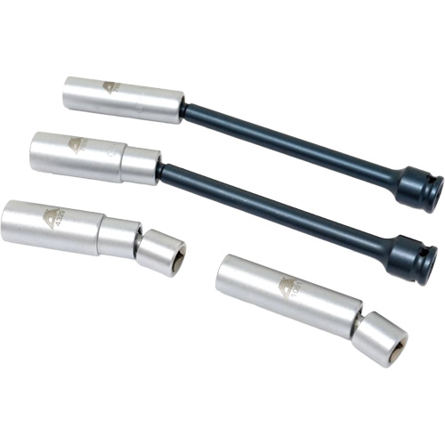 Jeu de douilles pivotantes pour bougie d'allumage Euro 4 mcx, Prise 3/8" Mukwa Safety Services