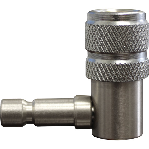 Adaptateur universel &agrave; 90° pour adaptateurs de test de pression du syst&egrave;me de refroidissement Mukwa Safety Services