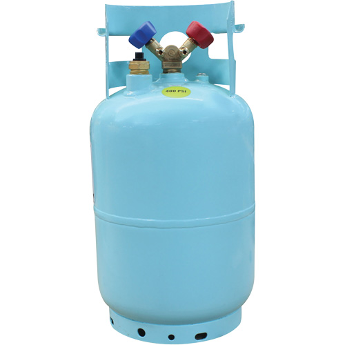 30 Lbs DOT-Approved Recovery Cylinder with Float Switch Mukwa Safety Services