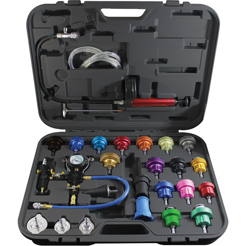 27-Piece Master Radiator Pressure Test Kit Mukwa Safety Services