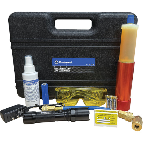 Trousse de d&eacute;tection de fuite UV rechargeable Mukwa Safety Services