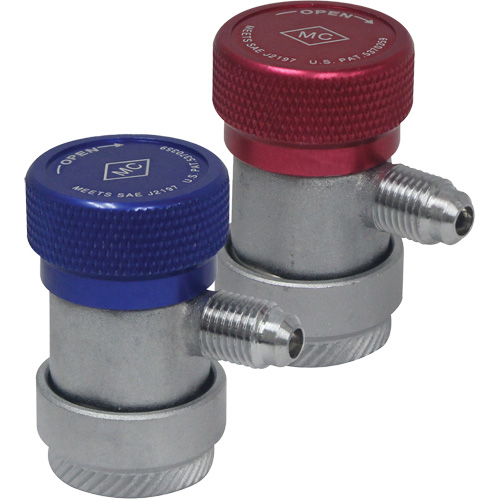 Coupleur rapide manuel R134a basse pression 1/4? FL-M x 13 mm Mukwa Safety Services