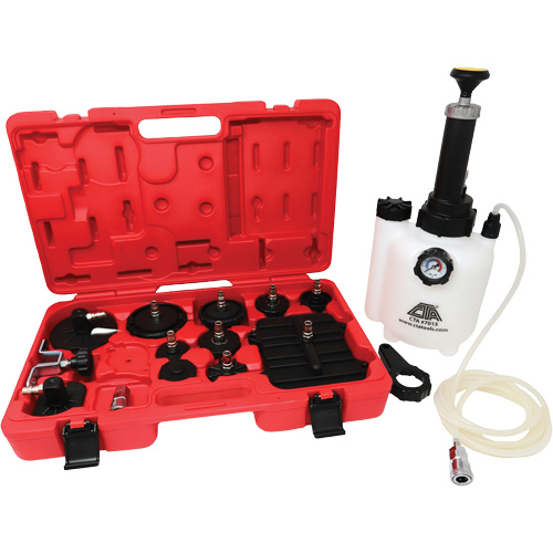 Pressure Brake Bleeder & Adapter Master Kit Mukwa Safety Services