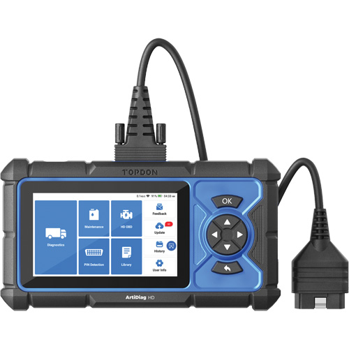 ArtiDiag HD 5" Heavy-Duty Scan Tool with Service Functions Mukwa Safety Services