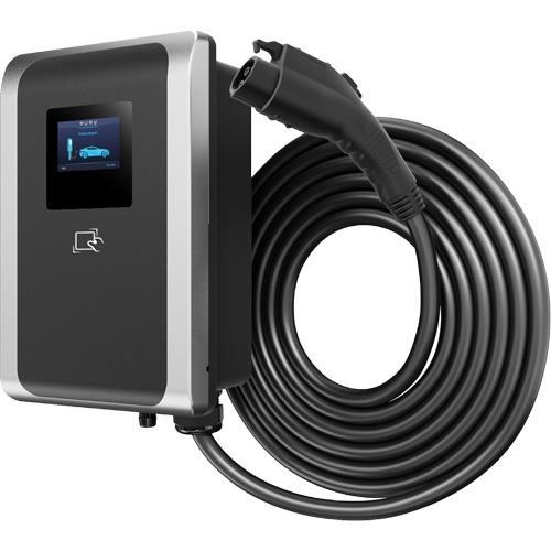 Chargeur pour VE commercial PulseQ AC Max, 48 A, Niveau 2 CA, Connecteur Type 1 (SAE J1772) Mukwa Safety Services