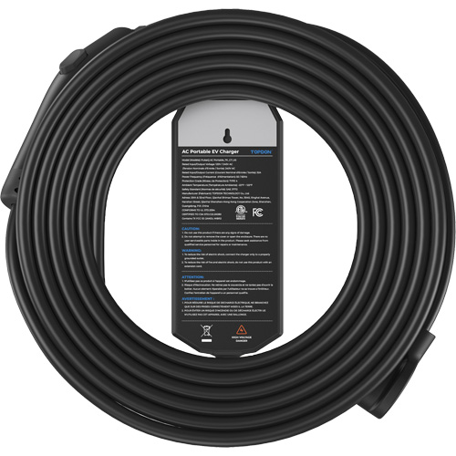 PulseQ AC Portable NEMA 6-50 Plug, 32 A, Level 2 AC, Type 1 (SAE J1772) Connector Mukwa Safety Services