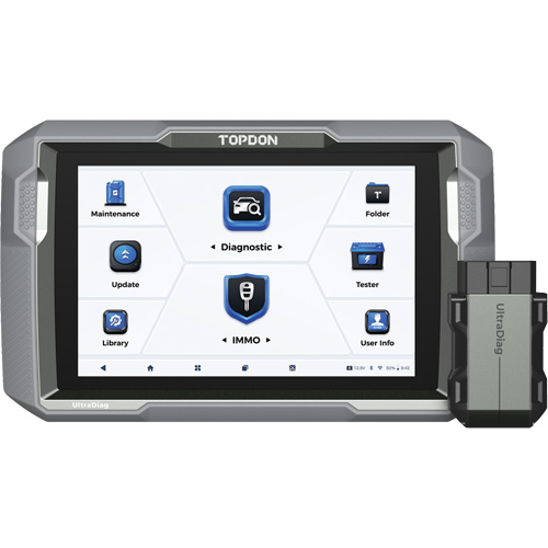 Outil de diagnostic et programmation des cl&eacute;s UltraDiag 8" avec commandes bidirectionnelles Mukwa Safety Services