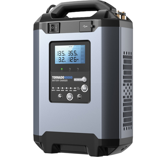 Tornado90000 90A Stable Power Supply & Smart Charger 12V/24V Mukwa Safety Services